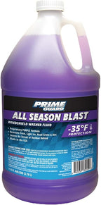 35°F All Season Blast Windshield Washer Fluid | De-Icer Formula, Removes Ice, Bugs & Road Grime | Ready-to-Use & Safe for All Vehicles | 1 Gallon