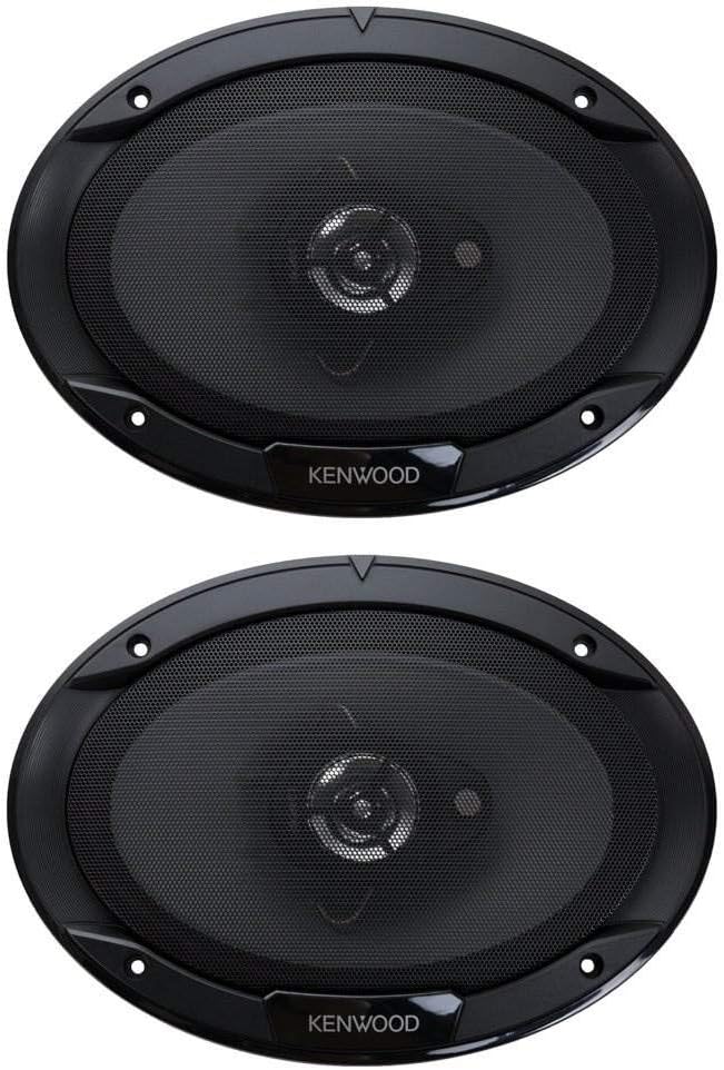 KFC-6966S 6 x 9 Inch 400-Watt 3-Way Flush Mount Coaxial Car Speaker Easy Installation - Pair