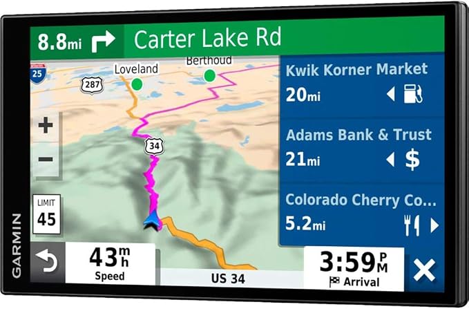 Garmin (Refurbished) 010-N2038-02 Drivesmart 65T GPS Navigator (Renewed)