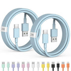 3FT Car Carplay Cable for iPhone 17 16 15 Cable USB to USB C Cable[Apple MFi Certified] USB C Carplay Cord,iPhone 17 Charger Cord,iPhone 16 Car Charger,USB to Type C Cable Car Charging Cable(Blue