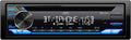 KD-SR87BT Single DIN Car Stereo with CD Player & Bluetooth, 200W Digital Stereo Receiver, Dual Phone Connection, 13-Band EQ, AM/FM Radio, 1.5A USB & AUX, High Contrast LCD, Spotify Control