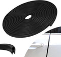 13.1Ft (4M) Car Door Edge Guards, Rubber U Shape Automotive Door Entry Guard Protector Strip, No Glue Required, Universal Vehicle Doors Edge Trim, Exterior Car Accessories (Black, 13.1FT)
