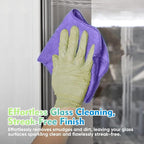 Purple Microfiber Cleaning Cloth 12 Pack 12.5 x 12.5 Inch Microfiber Towels for Cars Ultra Absorbent Cleaning Rags Lint Free Cleaning Towels for Household Kitchen, Window Car