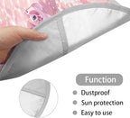 Pink Hibiscus Turtle Steering Wheel Sun Shade Cover Anti-Heat Aluminum Foil Steering Wheel Cover Sun Shade,Steering Wheel Sun Heat Shield for Car Truck SUV Van