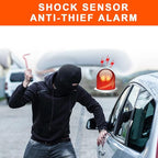 Car Alarm System with Remote Starter and Engine Start Stop Push Button (Without Siren (Connect to car Horn))