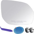 Passenger Side Mirror Glass Compatible with Hyundai Santa Fe Santa Fe XL | Compatible with Hyundai Santa Fe 2013-2018, Santa Fe XL 2019 Heated