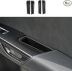 4PCS Car Door Organizer Tray for NX 2022 2023 2024 2025 Front & Rear Door Pocket Inner Organizer Trays TPE for NX 250 NX 350 NX 350h 450h+ Accessories Black