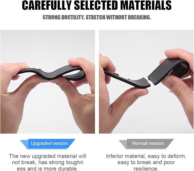 HZEL Bling Car Seat Headrest Hooks, 4PCS Crystal Rhinestone Vehicle Seat Back Hanger Holder for Purses Bag Handbags, Diamond Headrest Storage Organizer, Universal Auto Accessories (Red)