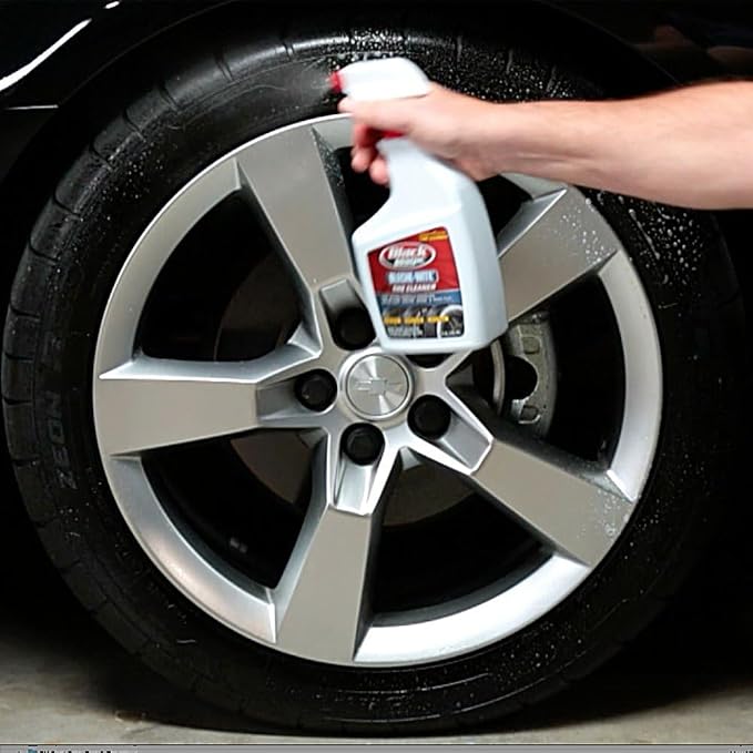 120066-4PK Bleche-Wite Tire Cleaner, 32 oz. (Pack of 4) - Fast-Acting Formula Dissolves Brake Dust, Grime and Road Film Off Tires