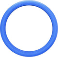 Car Steering Wheel Cover, Non-Slip Silicone Material, Multiple Color Choices, Universal Auto Parts Steering Wheel Cover, Suitable for Most Cars (Blue)