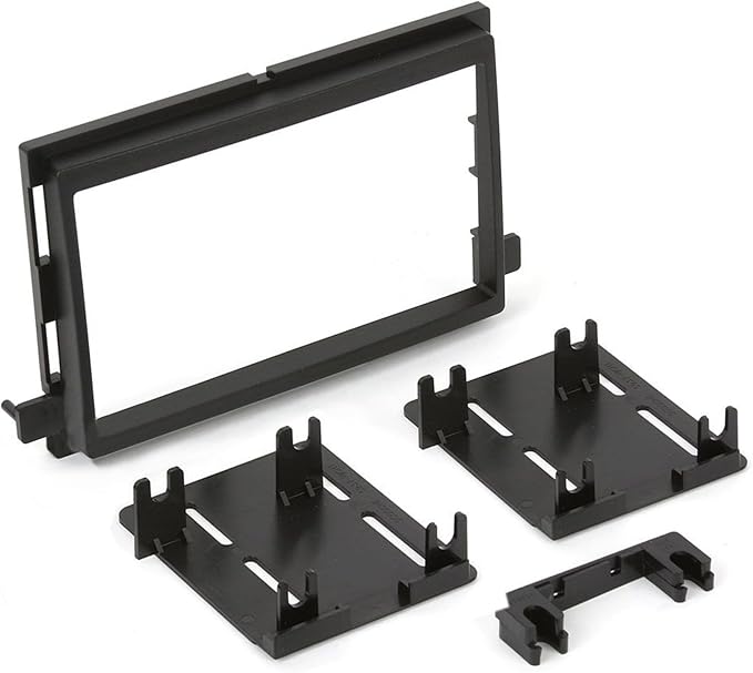 FD1426B Double DIN Radio Install Dash Kit Compatible with Select 2004-10 Ford, Lincoln and Mercury Vehicles - Aftermarket Car Stereo Installation Kit - See Guide in Images to Verify Vehicle