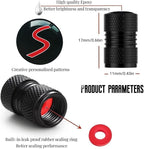 Car Wheel Tire Valve Stem Caps Compatible with Mini Cooper s Fashion Tire Air Caps Cover