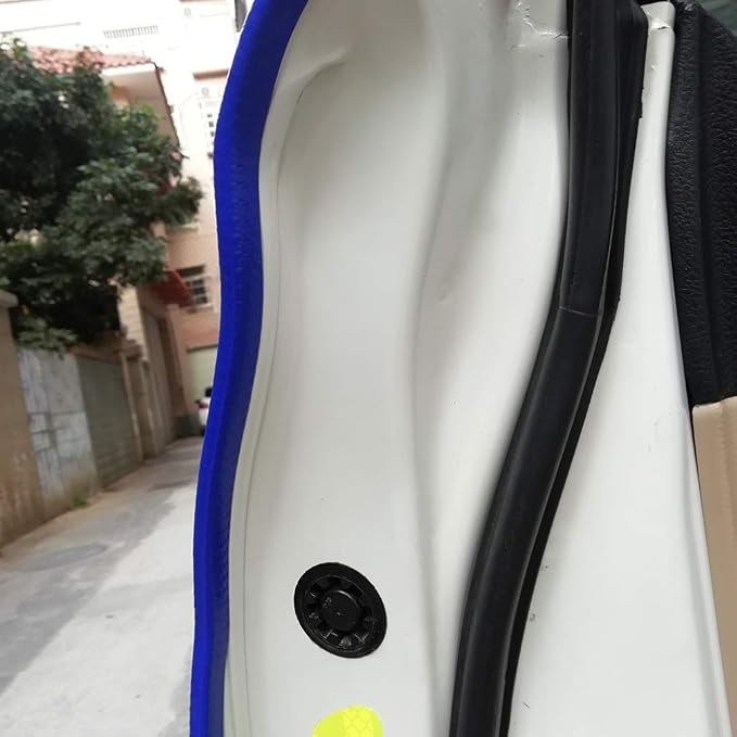 Car Door Edge Guards Rubber U Shape Edge Trim Seal Strips Protector Car Door Edge Protection for Car Auto Vehicle 10M