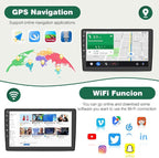 4Core 64GB ROM Car Radio Stereo for Chevy Chevrolet Silverado 2007-2013 Tahoe Equinox GMC Sierra Yukon with Android 13 CarPlay Android Auto Bluetooth 5GHz WiFi