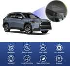 4K Dash Cam Suitable for Toyota Corolla Cross 2023-2026 & Hybrid (NOT Corolla), OEM Factory Look, UHD 2160P Video, Built-in WiFi & APP, Loop Recording, G-Sensor, Plug & Play, 64GB Card