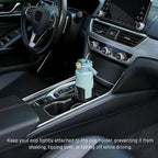 Car Cup Holder Expander, Auto Cup Organizer Expander Holder, Auto Insert Cup Holders with Adjustable Base, Automatic Car Cup Holder Expander Holds Large Water Bottles for Most Coffee Mugs