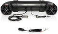 UTV4B ATV UTV Weatherproof Sound System - 4 Inch Speakers, 1 Inch Tweeters, Built-in Amplifier, Built-in Bluetooth, Easy Installation for 12 Volt Vehicles