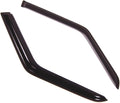 WD2-266-2P Dark Smoke 2 Pcs Set Window Visor (Outside Mount) Deflector Rain Guard Compatible with 1984-2001 Jeep Cherokee