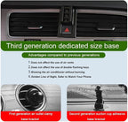 Car Phone Holder for Volkswagen Golf Auto Accessories [Only for 2015-2021 VW Golf All Models] [Auto Lock Hands Free Cell Phone Mount Car fits for iPhone & All Smartphones]
