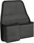 Car Window Armrest Storage Box, Comfortable Leather Vehicle Door Side Arm Rest Pad Organizer Bag, Multi-Function Automotive Window Armrest Storage Pocket, Universal for SUV Van Truck (Black)