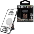 MobNetic Icon Car Phone Mount, Magnetic Phone Holder for Car w/ 90lb Pull Force, 90º Tilt & 360º Rotation, Aluminum Build, Compatibility for iPhone & Android (Bronze)
