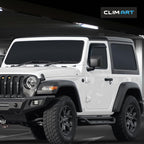 in-Channel Incredibly Durable Rain Guards for Jeep Wrangler JL 2018-2026/Jeep Gladiator 2020-2026, Original Window Deflectors, Vent Window Visors, Vent Deflector, 2 pcs. - 318169