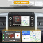 Car Radio Stereo for Dodge Ram 1500 2500 3500 2009 2010 2011 2012 Avenger Challenger 2008 2009 2010 2011 2012 2013 2014, 7 Inch Touch Screen with Wireless CarPlay Android Auto Backup Camera