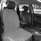 Dog Car Seat Cover 2 Pack, Waterproof Front Seat Car Cover for Cars, Trucks, and Suvs, Pet Front Cover for Cars, Nonslip Dog Seat Cover Grey