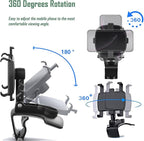 Car Phone Holder Mount,360 Degrees Rotation Dashboard Phone Holder for iPhone,Samsung,Google,Nokia,and 4 to 7" Smartphones