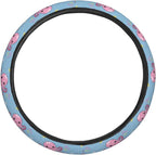 Cartoon Cute Octopus Steering Wheel Covers Anti-Slip Elasticity Car Accessories Steering Wheel Protector Universal 15 Inch for Cars SUV Vehicle Truck