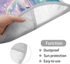 Car Steering Wheel Sun Shade Cover Cute Dolphin Car Accessories Cooling Steering Wheel Cover Women Sun Heat Shield UV Rays Universal Fit 17 inch Steering Wheel Protection Cover