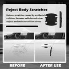 8PCS Carbon Fiber Car Door Protector Edge Guards,Thicker Door Guard for Cars Provides Impact and Anti-Scratch Protection,Universal Self-Adhesive Doors Protectors for Vehicles
