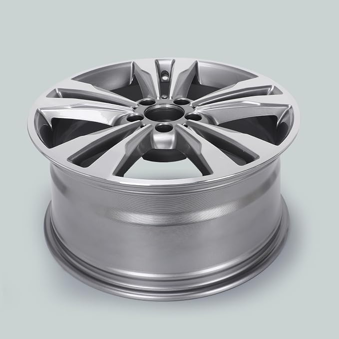 New 18x8.5" 18 Inch Premium Aluminum Alloy Wheel Rim Compatible with Mercedes-Benz C300 C350 2015-2018, Rear Wheel Replacement, OE Direct Fit Replacement Rim