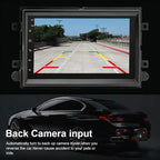 7" Android 14 Car Stereo Radio for Ford Mustang 2005 2006 2007 2008 2009 with Carplay Android Auto,Touch Screen Car Radio with GPS Navigation Bluetooth WiFi FM RDS SWC AHD Backup Camera, 2+32G