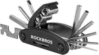 16 In 1 Multi-Function Bike Tool Kit - Allen Wrench, Tire Levers | Portable, Foldable, High Quality Steel,Bike Multitool Cycling Tool Kit