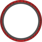 Car Steering Wheel Cover for Women Men, Non-Slip Red Spider Web Steering Wheel Protector, Universal 14"-15" Fit for Cars, SUVs, Trucks (Red Spider Web)
