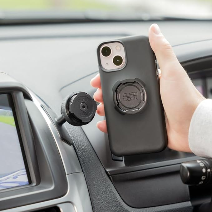 Adhesive Dash/Console Car Phone Holder for iPhone,Galaxy, Pixel and Universal Adaptor