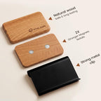 Car Air Freshener - Wood Air Freshener-Amber Blossom, Golden Coast,Sea Salt & Sage, Variety Scent Refill - Long Lasting Natural Car Fresheners - 1 Metal Clip & 3 Refill Oil Included