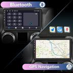 Car Radio for Jeep Patriot Compass 2010 2011 2012 2013 2014 2015 2016, Android 13 Car Stereo with 10.1 Inch Touch Screen, 2GB+32GB, Wireless CarPlay & Android Auto