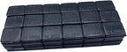 Stick On Wheel Weights - 0.50-Ounce, Black Colored Coating, Blue Adhesive Tape - Professional Quality Tire Balancer Stickers - Durable Car, Vehicle, Automobile Accessories, Parts - Pack 2160