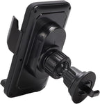 Wireless Car Charger,15W Fast Charging 90 Rotation Vent Clip Phone Mount