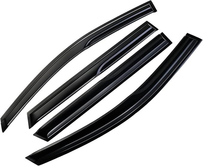 94072 Sunproof Waterproof Window Visors Rain Guards Deflector Replacement for 2008-2020 Dodge Journey