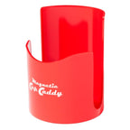 Magnetic Cup Holder - Caddy for Bottles, Glasses, and Cans - Fits on Fridge, Lawnmower, Forklift, Cart, or Ladder - Heavy-Duty Magnet