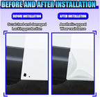 4PCS Car Door Edge Guards Protectors, Self-Adhesive Car Side Door Corner Protector Anti-Collision Trim Sticker, Anti-Rub Vehicle Exterior Decorative Accessory for Cars Trucks SUVs (White)