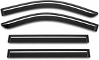 2026 2027 Tape-On Rain Guards Side Window Deflector Visors for Toyota Rav4 LE SE XSE XLE Premium Limited, Extreme Durable RAV 4 Vent Shade