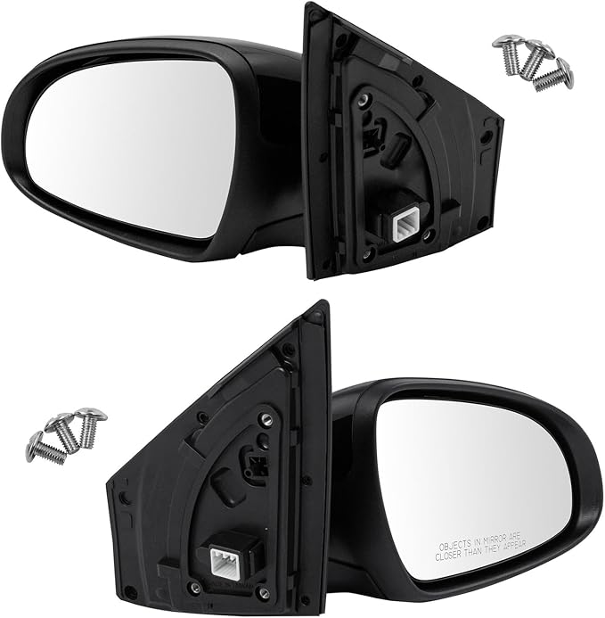 Power Heated Manual Folding Paint to Match Side Mirror Set Driver & Passenger Compatible with 2017-2022 Kia Sportage KI1320197 KI1321197