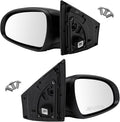 Power Heated Manual Folding Paint to Match Side Mirror Set Driver & Passenger Compatible with 2017-2022 Kia Sportage KI1320197 KI1321197