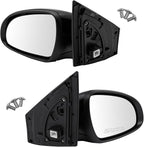 Power Heated Manual Folding Paint to Match Side Mirror Set Driver & Passenger Compatible with 2017-2022 Kia Sportage KI1320197 KI1321197