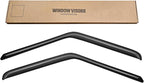 Window Rain Guards Visors for 1980-1996 Ford F150 Regular/Single Cab, Window Vent Wind Deflectors Shades for 1980-1996 Ford Bronco F250 F350 Standard Cab