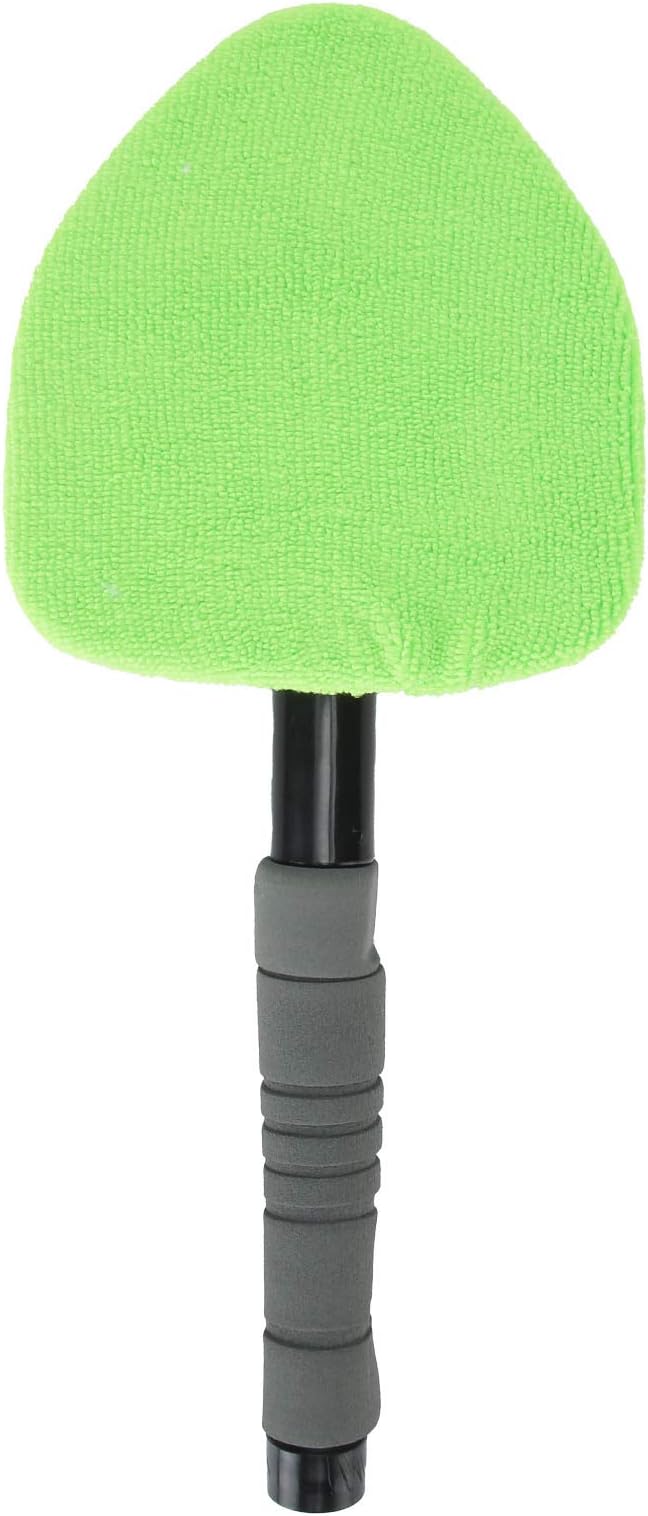 Microfiber Car Window Tool Windshield Cleaner Wand Tool with Telescopic and Extendable Handle Auto Inside Glass Wiper Kit